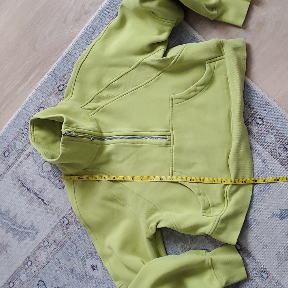 Lululemon Scuba Oversized Half-Zip Sweatshirt Wasabi SzXS/S - Picture 4 of 10